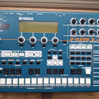 Yamaha RM1x Sequence Remixer 2000s - Blue