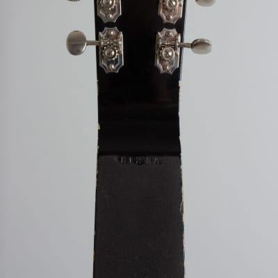 National  Electric Hawaiian Lap Steel Electric Guitar (1938), ser. #B1295, original tan hard shell case. image 6