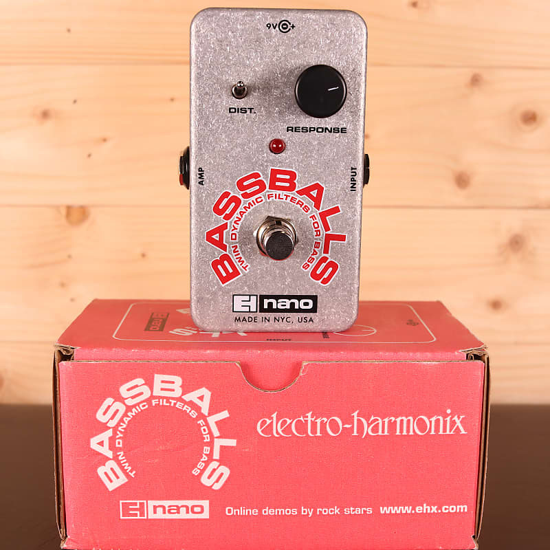 Electro-Harmonix Bassballs Nano Twin Dynamic Envelope Filter - Guitar  Effect Pedal