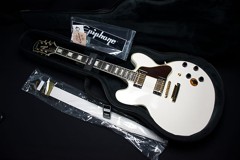 Epiphone BB King Lucille Bone White 
