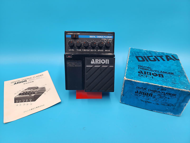 Rare Vintage 80s Arion DCF-1 Digital Chorus / Flanger Guitar Effect Pedal Japan image 1