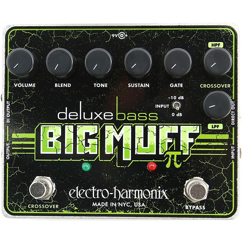 Electro-Harmonix Deluxe Bass Big Muff Pi Distortion Sustainer Pedal image 1