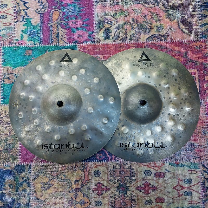 Istanbul Agop 13" Xist Dry Dark Hi Hat ( top bottom grams) Reverb