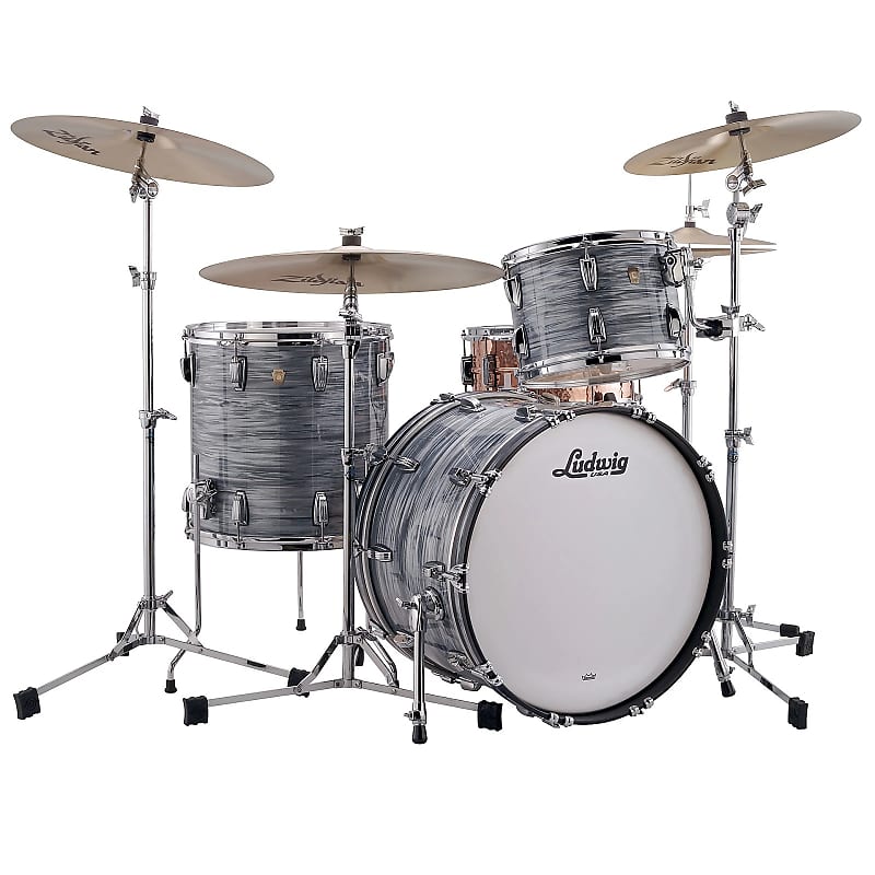 Ludwig Classic Maple Fab Outfit 9x13 / 16x16 / 14x22" Drum Set image 1