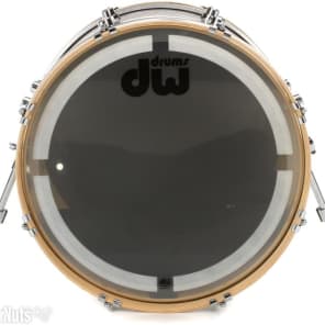 DW Performance Series Bass Drum - 16 x 20 inch - White Marine FinishPly image 3