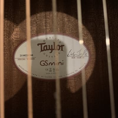 Taylor GS Mini Mahogany Top Acoustic Guitar image 4