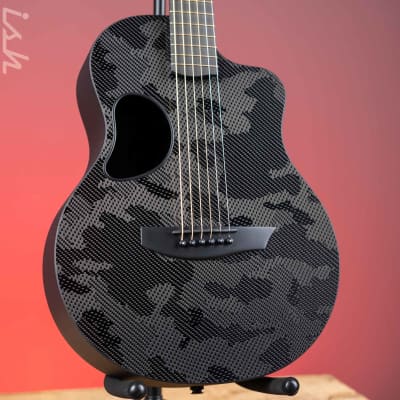 McPherson Touring Carbon Fiber Acoustic-Electric Guitar Camo Top Black Hardware for sale