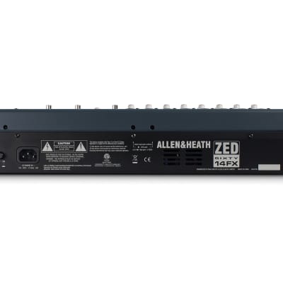 Allen & Heath - 8 Mic Pre USB Mixer! ZED60-14FX *Make An Offer!* image 2