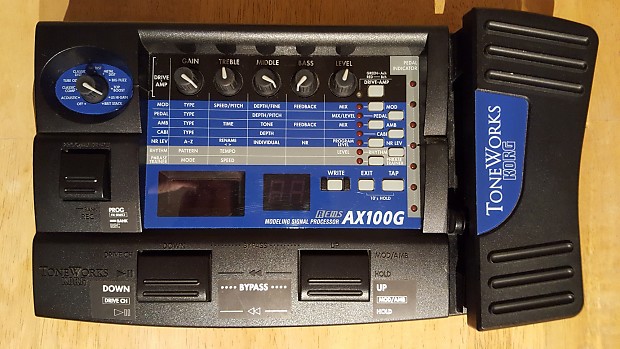 Korg AX100G Modeling Signal Processor Effect Unit