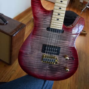 Kiesel GH24 Greg Howe signature guitar, 2017 , Beautiful high spec guitar.  USA made image 6