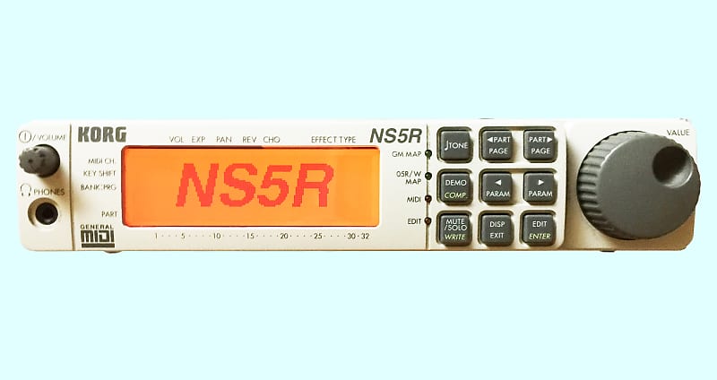 新品定番KORG NS5R（本体＋付属品一式完備）◆N264/N364のプリセットを多数搭載 音源モジュール