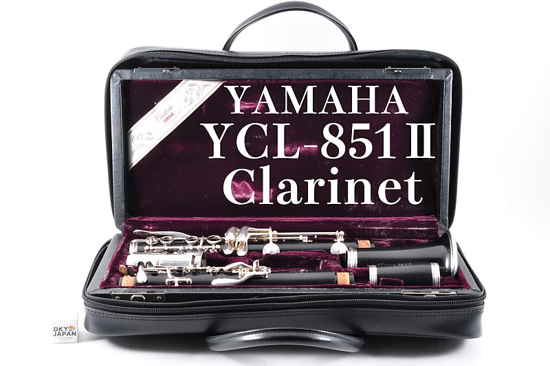 YAMAHA YCL-851II Custom CX Bb Clarinet with Hard Case Japan