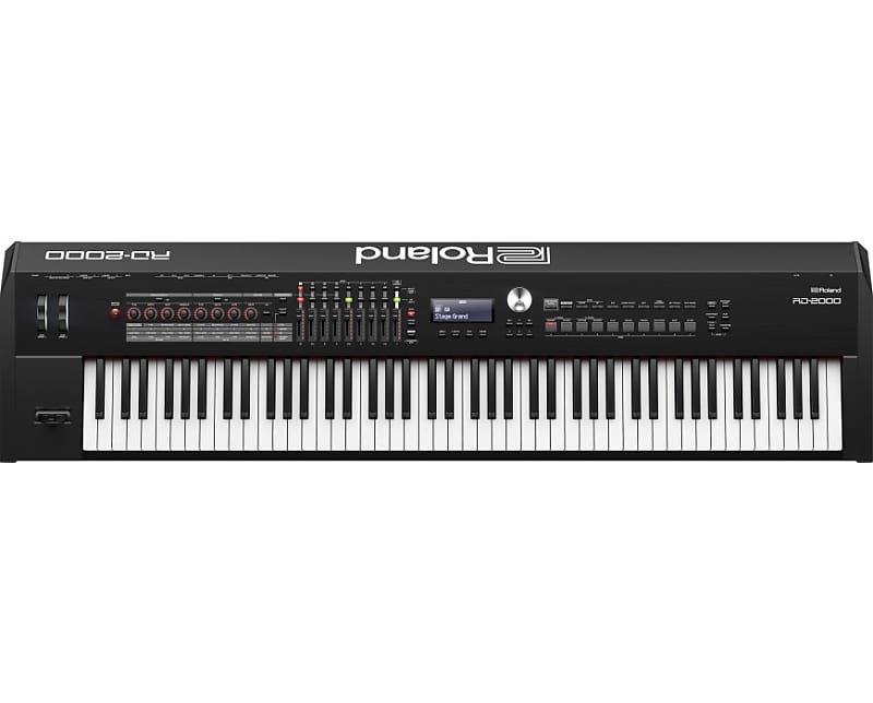 Roland RD-2000 88-Key Digital Stage Piano 2017 - Present - Black image 1
