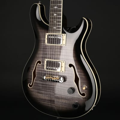 PRS SE Hollowbody II in Charcoal Burst with Case image 3