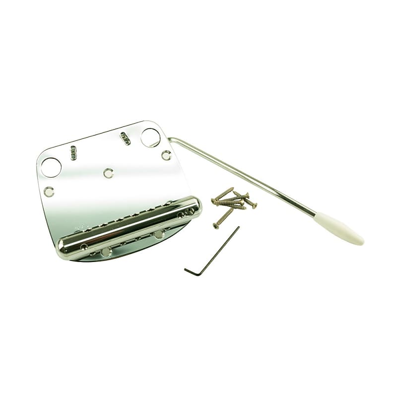 Fender Chrome Vintage Stratocaster Guitar Tremolo Bridge Kit Chrome 099-2049-000