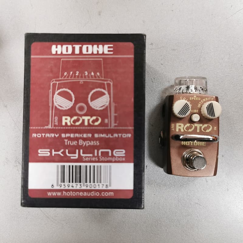 Hotone SRT-1 Roto Leslie Rotary Speaker-inspired effect pedal for electric 