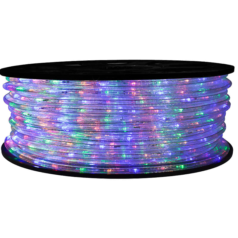148' MultiColor Bright LED Rope Lights 120V Indoor/Outdoor Reverb