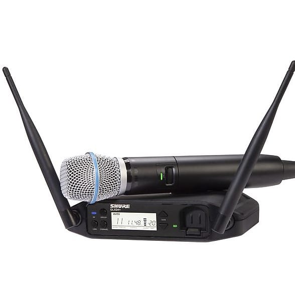SHURE GLXD24+/beta87A Dual band wireless system image 1