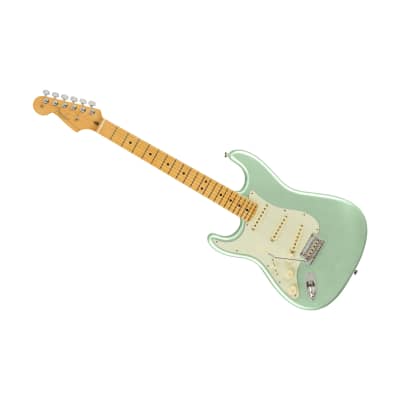 American Professional II Stratocaster LH MN Mystic Surf Green Fender image 3