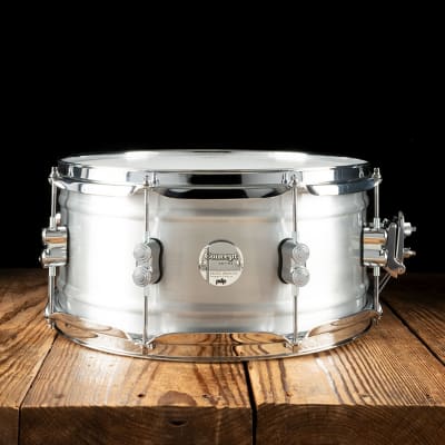PDP 6.5"x14" Concept Series Brushed Aluminum Snare Drum - Free Shipping image 1