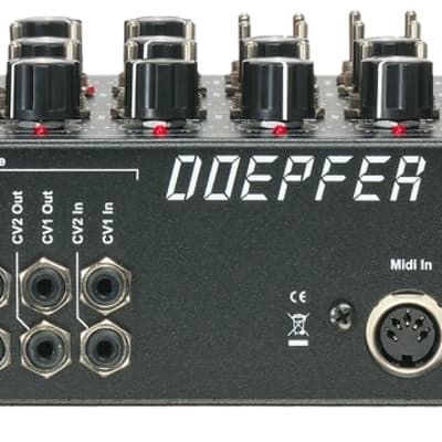 Doepfer Musik Elektronik Dark Time Red LEDs Sequencer Event Generator MIDI Control Voltage CV Gate image 2