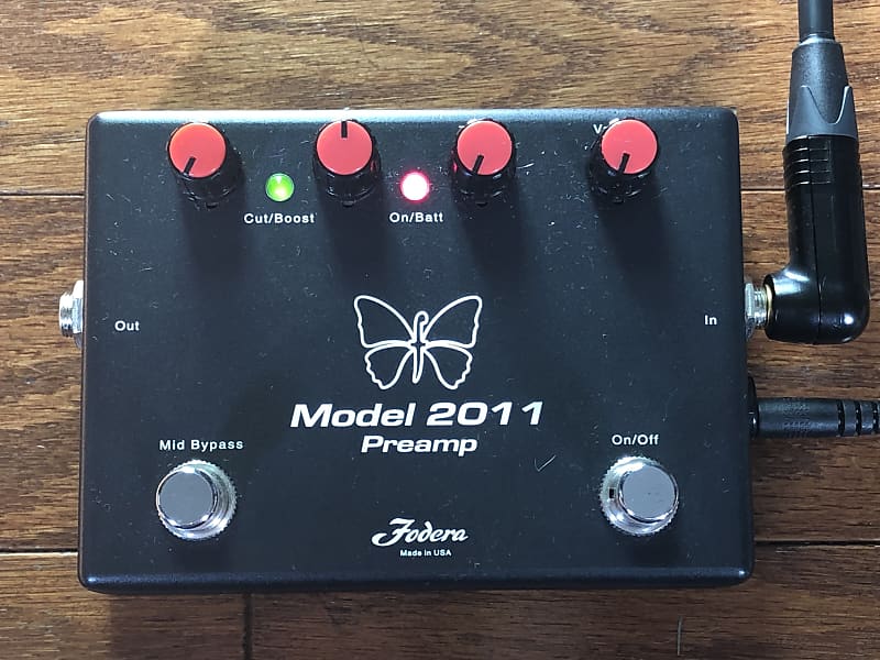 Fodera Model 2011 Preamp アウトボードプリアンプ 米国製 - エフェクター