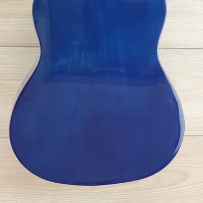 EKO SPARK 1/2 reduced size Classic Guitar - Bluburst image 9