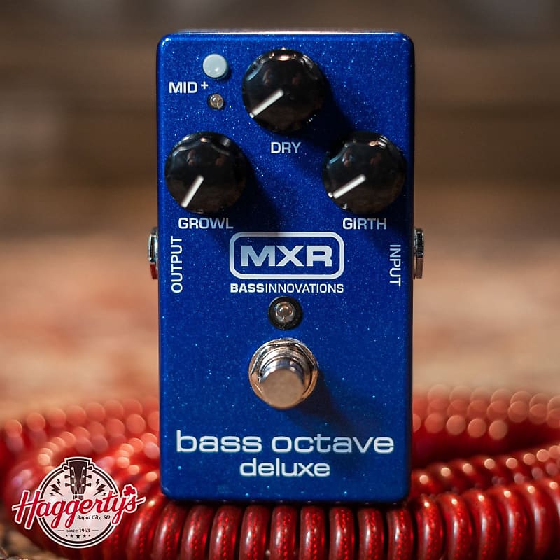 MXR M288 - Bass Guitar Octave Deluxe Pedal | Reverb