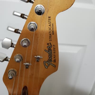 Fender American Standard Stratocaster 1993 - Midnight Wine image 6