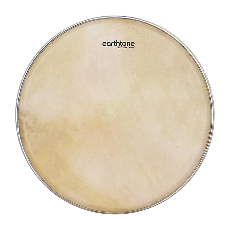 Earthtone 20" Calfskin Bass Drumhead image 1
