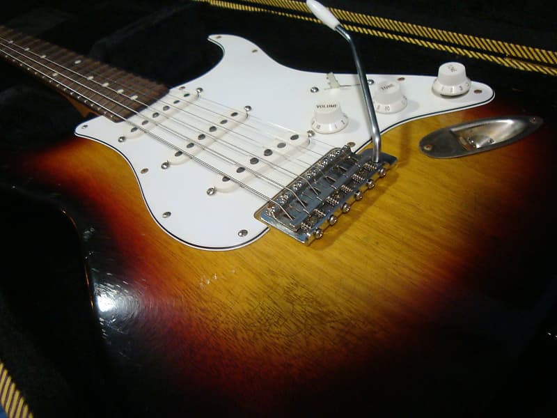 WR Custom Strat Korina Wood Guitar 3 Color Sunburst 2014 image 1