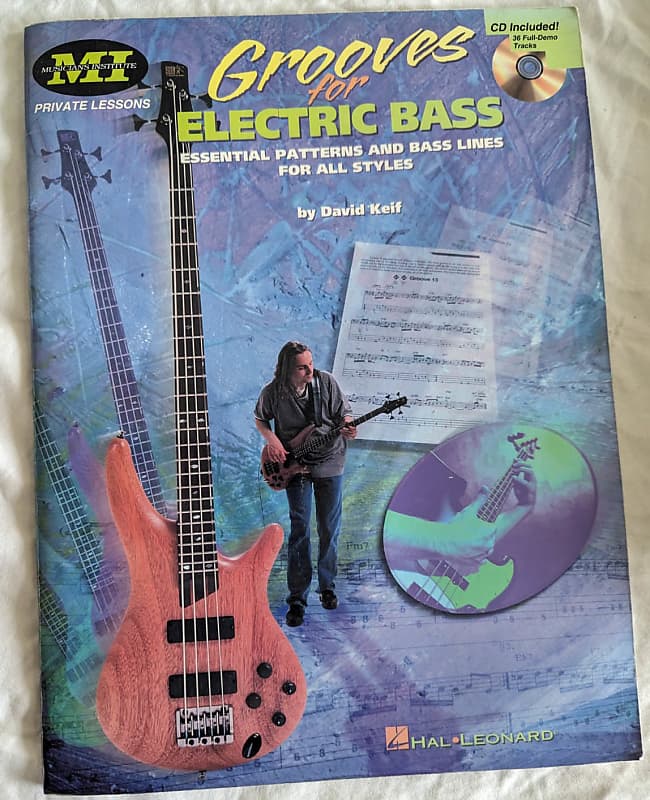 Grooves for Electric Bass Musician's Institute by David Keif CD