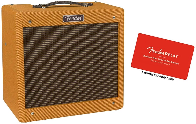 Fender Pro Junior IV 15 Watt Tube Guitar Combo Amplifier w/3 Reverb