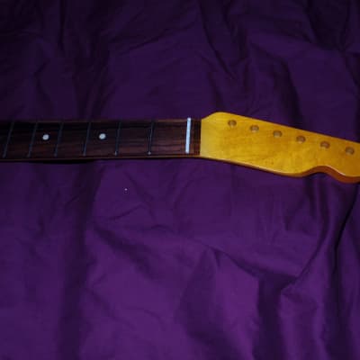 22 fret 1950 hand finished Relic C shaped Telecaster Allparts Fender Licensed rosewood maple neck image 1