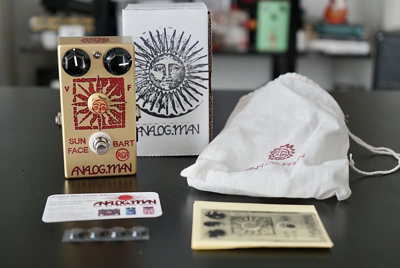 ギター ANALOG.MAN Sunface BART RCA Hybrid Analogman Sun Face 2022 BART + RCA Hybrid Germanium | Reverb