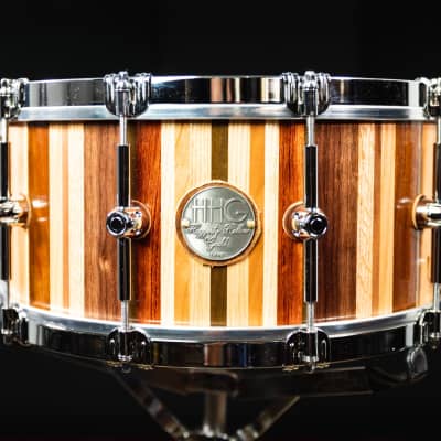 HHG Drums Recycle Series Stave Snare, Satin Lacquer image 1
