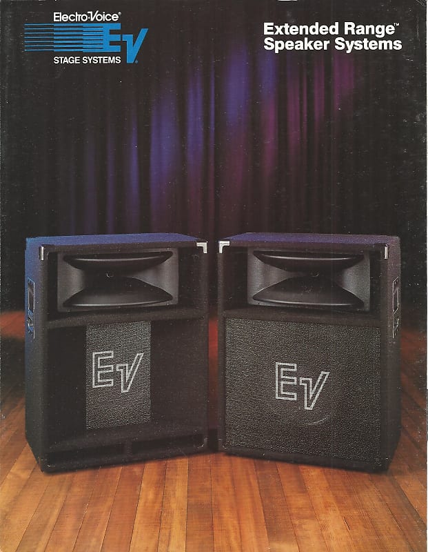 ElectroVoice Catalog, 1987 Reverb