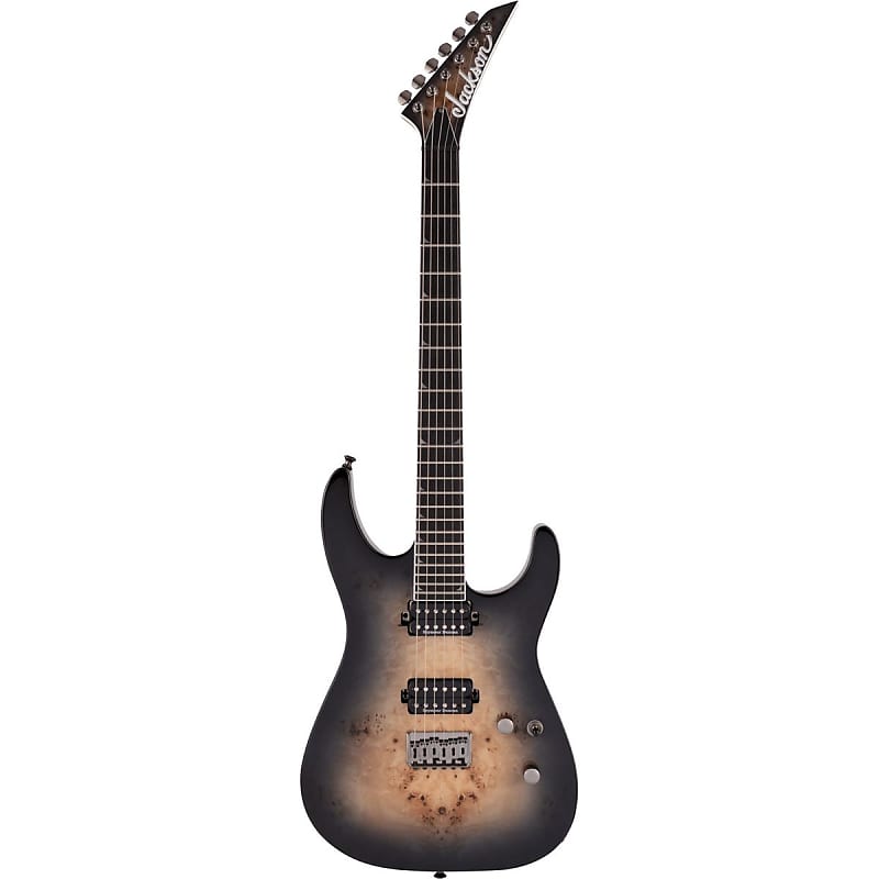 Jackson Pro Soloist SL2P MAH HT Electric Guitar, Ebony Fingerboard, Transparent Black Burst image 1