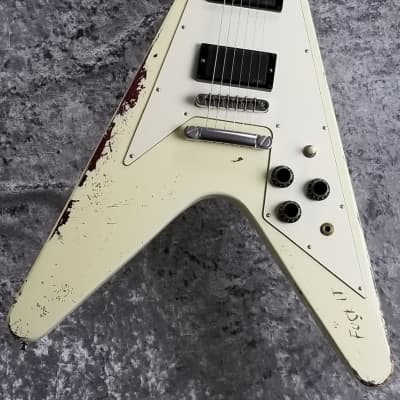 Matsumoku Flying V 「 Metallica James Hetfield Mod 」 1970年代半ば for sale