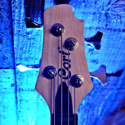 Cort Action PJ OPW 4-String Bass Open Pore Walnut image 18