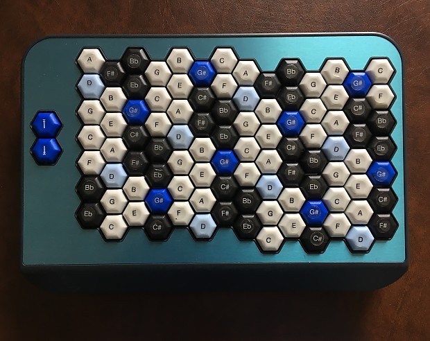 C-Thru Music Axis 49 hexagonal MIDI controller RARE / No Longer