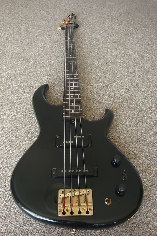 Aria Pro II RSB Deluxe II 1984 Black/Gold Made in Japan | Reverb