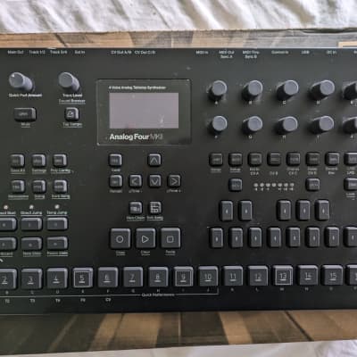 Elektron Analog Four MKII 4-Voice Tabletop Analog Synthesizer