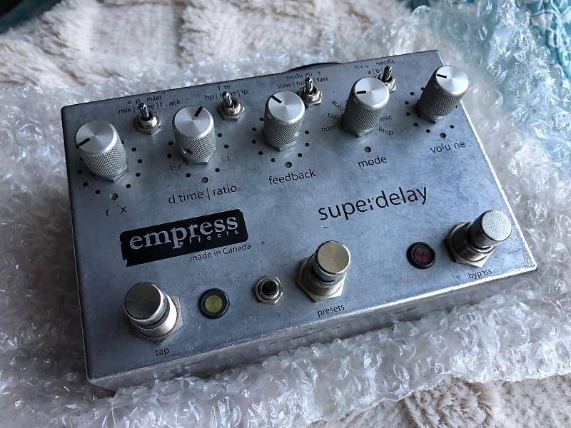 ギター Empress Superdelay Vintage Modify Empress Effects Superdelay Vintage Modified - Gear Review
