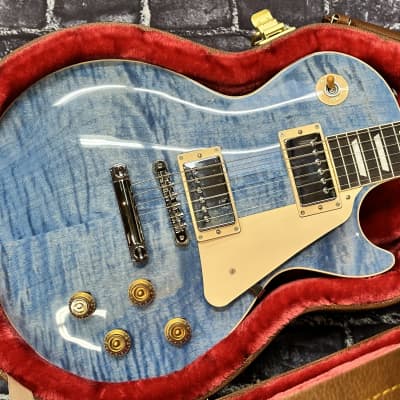 Gibson Les Paul Standard '50s Figured Top Ocean Blue 2023 New Unplayed Auth Dlr 9lb2oz #124 image 1