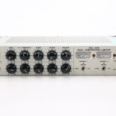 Summit Audio DCL-200 Dual Compressor Limiter XLR Cables 1U Rack Spacer #48771 image 2