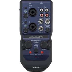 Zoom U-44 Mobile Studio Handy 4-Channel Audio Interface