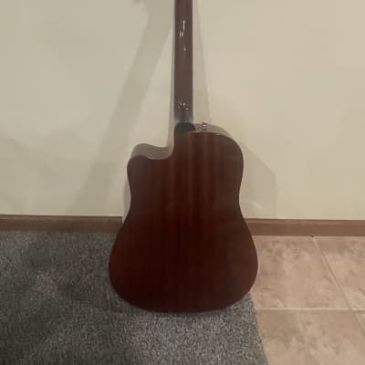 Fender CD-140SCE 2017 Natural/Mahogany image 3