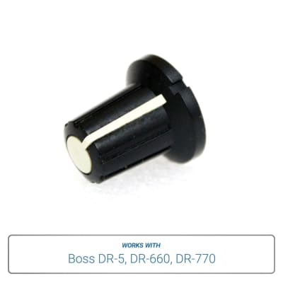 Boss Replacement Input Knob for Boss DR-5, DR-660, DR-770