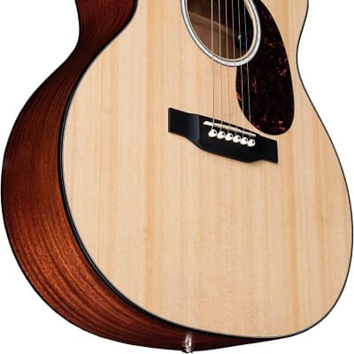 Martin Guitar Road Series GPC-11E Acoustic-Electric Guitar with Gig Bag, Sitka Spruce and Sapele Construction, GPC-14 Fret and Performing Artist Neck Shape with High-Performance Taper image 3